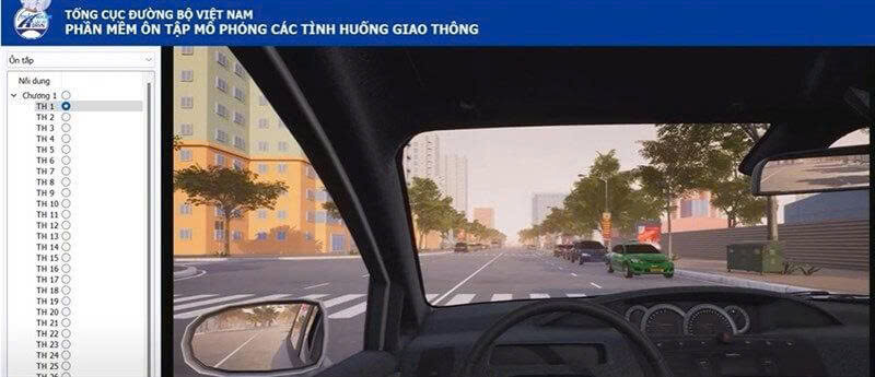 Phần mềm tự luyện thi mô phỏng